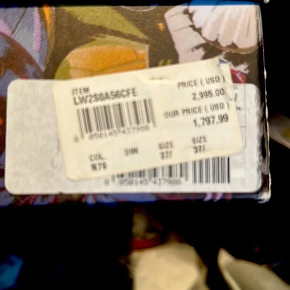 Valentino Black Suede W/Metallic Appliquéd Butterfly Boots IT37.5 - Picture 7 of 10